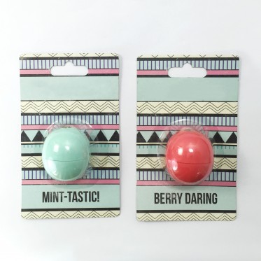 Ball shape lip balm