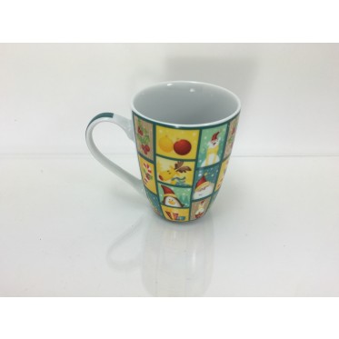 Bullet shape porcelain mug (AB grade)