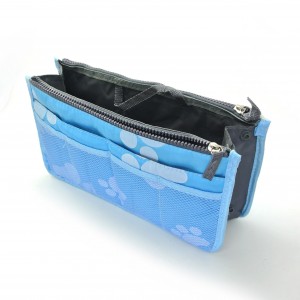 Multi layer cosmetic pouch