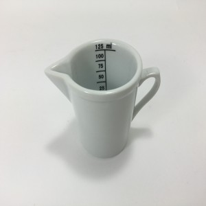Porcelain measuring cup