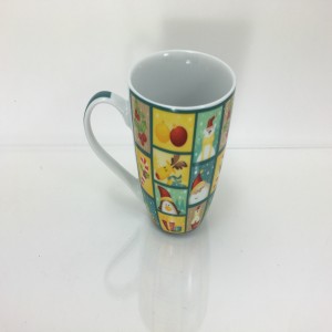 Bullet shape porcelain mug (AB grade)