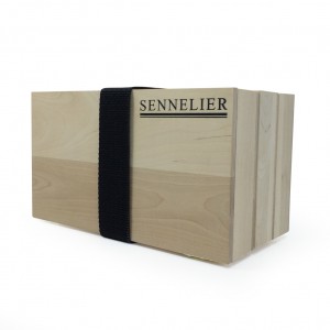 Wooden packaging box