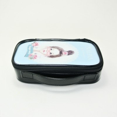 Cosmetic Case with Brush compartment