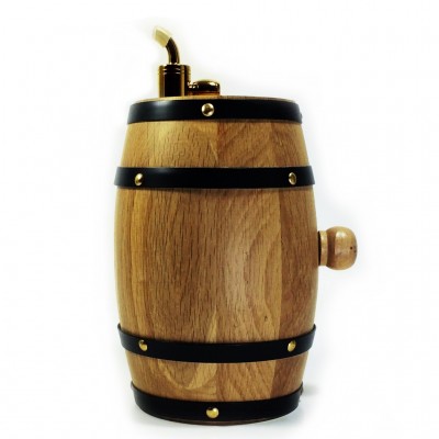 Wooden bottle dispenser