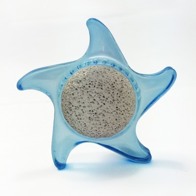 Star Shape Nail Brush & pumice stone